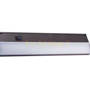 GE 12 in. Premium LED Direct Wire Dimmable Oil-Rubbed Bronze Under Cabinet Light